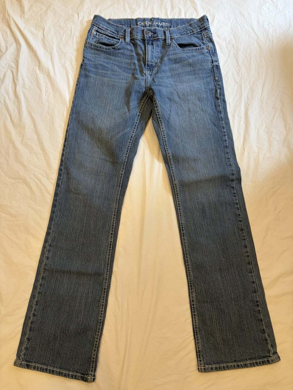 Cody James Jeans Men's 30x32 Blue Med Wash Boot Cut